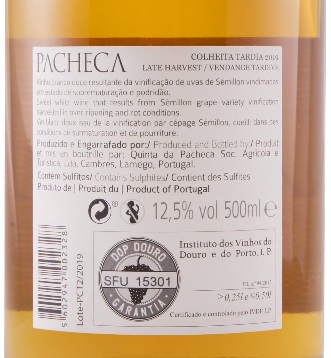 2019 Quinta da Pacheca Late Harvest white 50cl