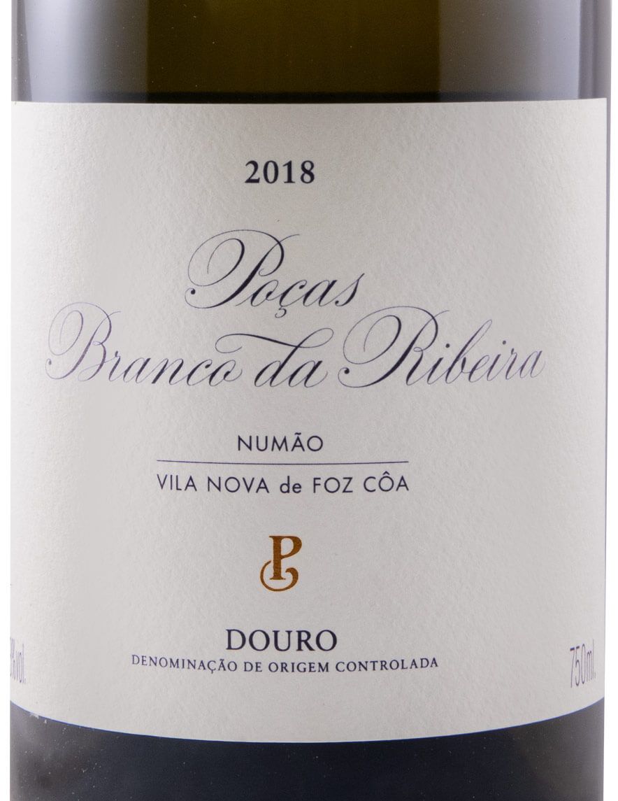 2018 Poças Branco da Ribeira branco