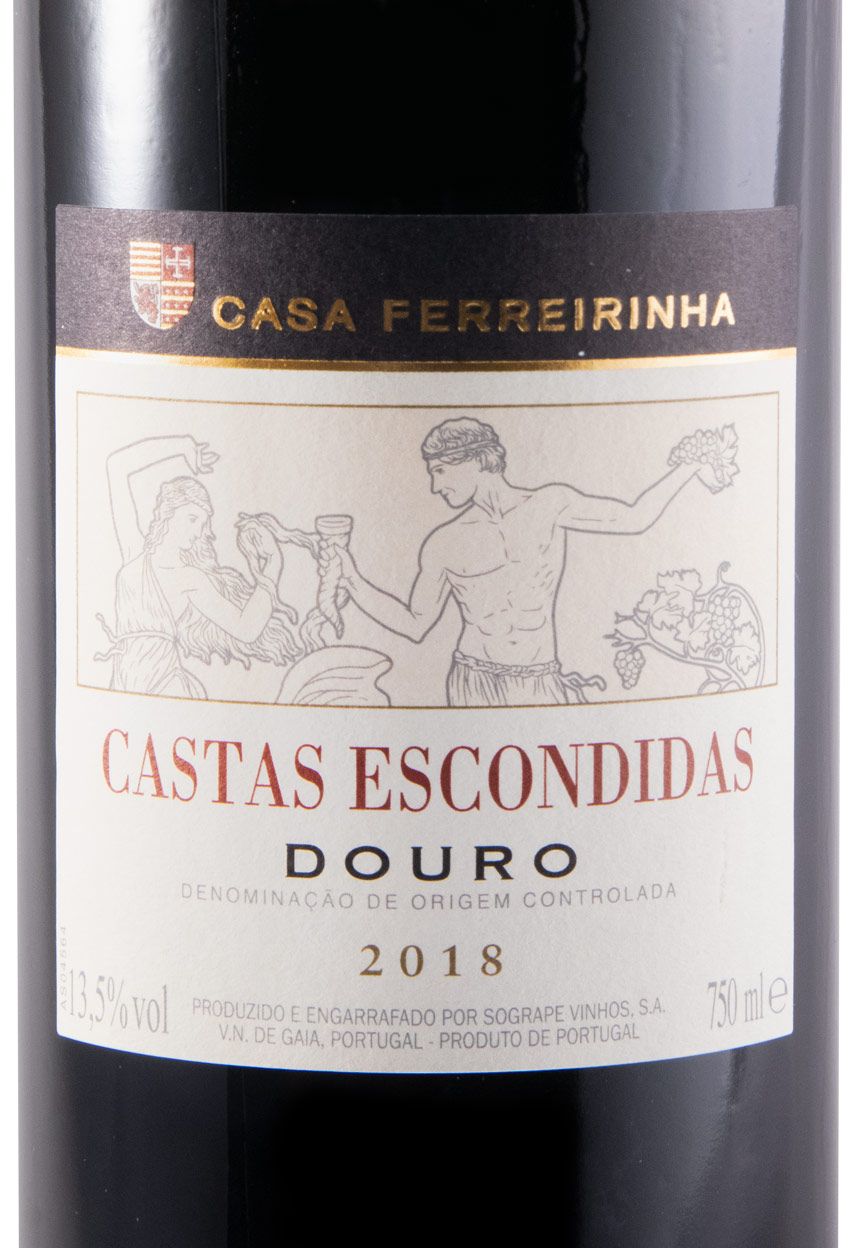 2018 Casa Ferreirinha Castas Escondidas red