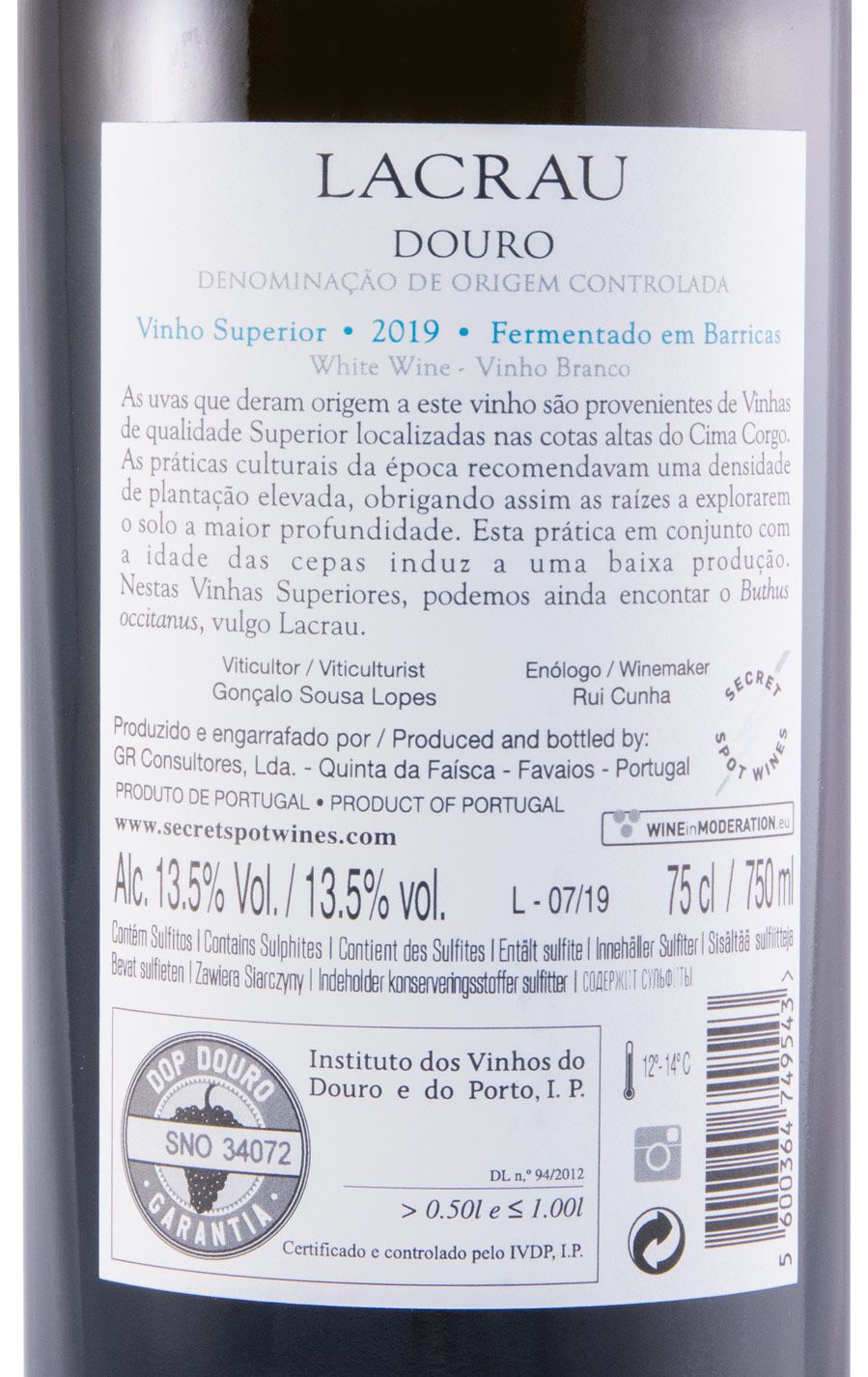 2019 Lacrau Superior white