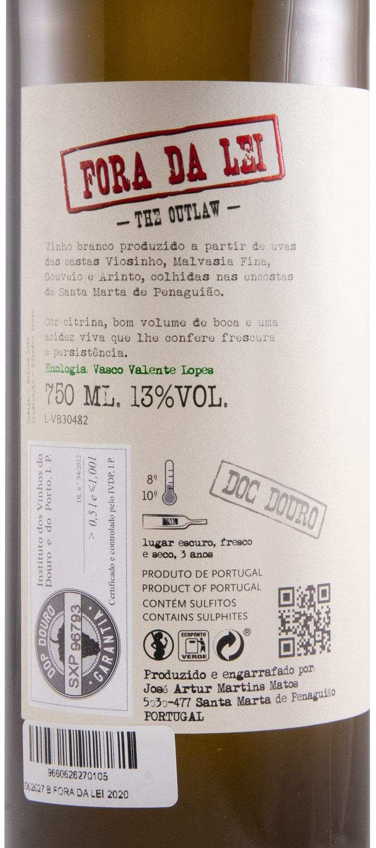 2020 Fora da Lei white