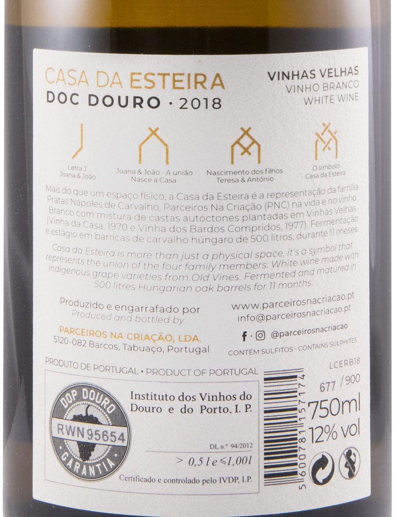 2018 Casa da Esteira Vinhas Velhas white