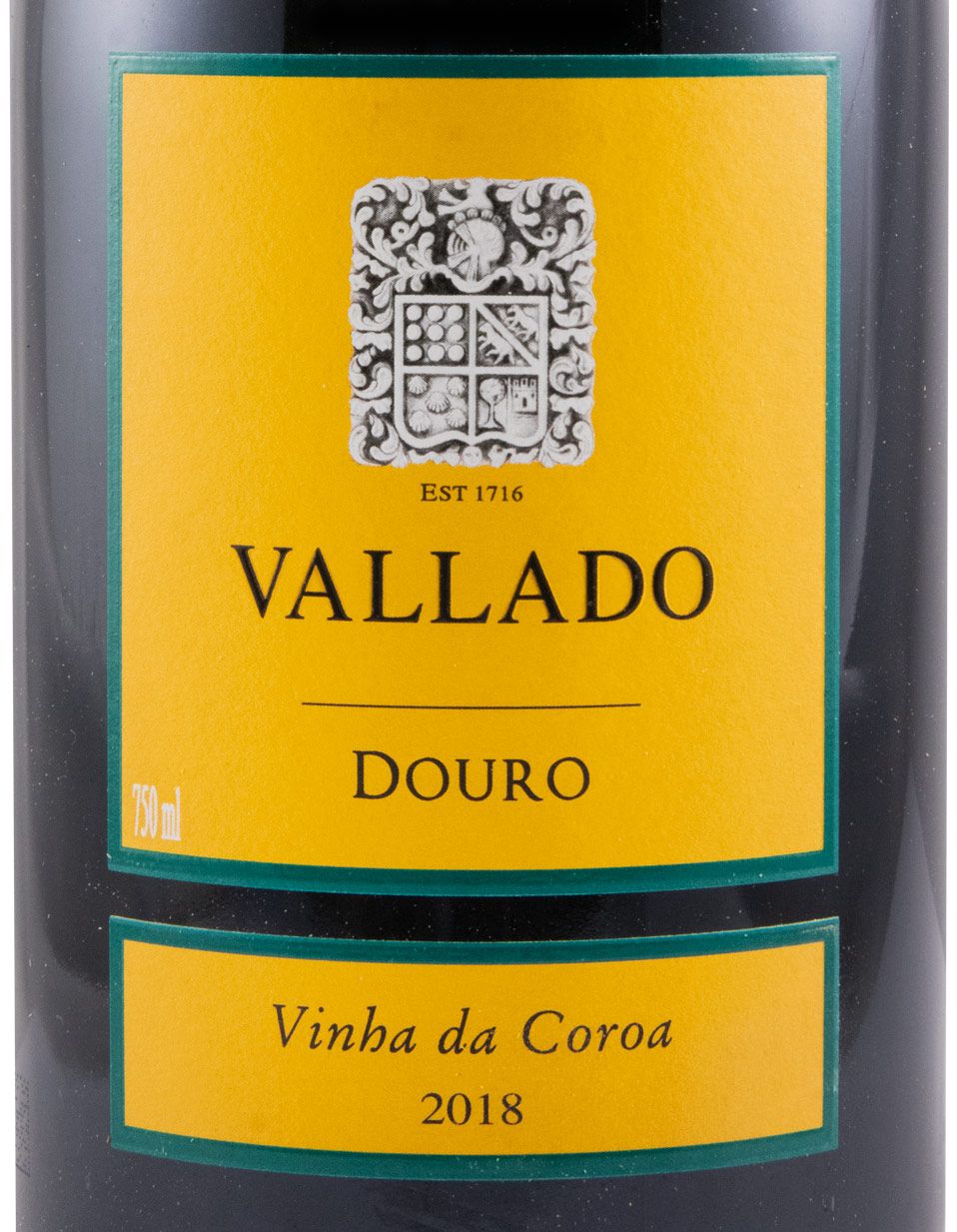 2018 Vallado Vinha da Coroa red
