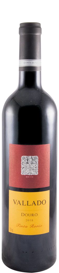 2018 Vallado Tinta Roriz red