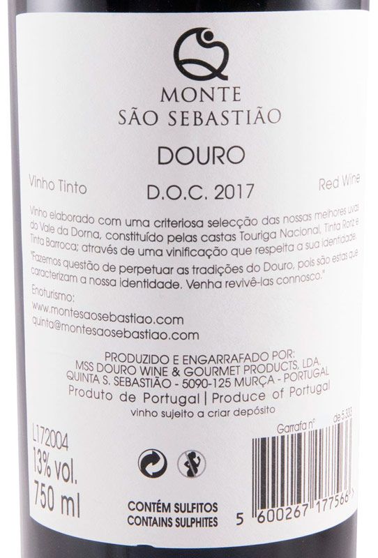 2017 Monte São Sebastião tinto