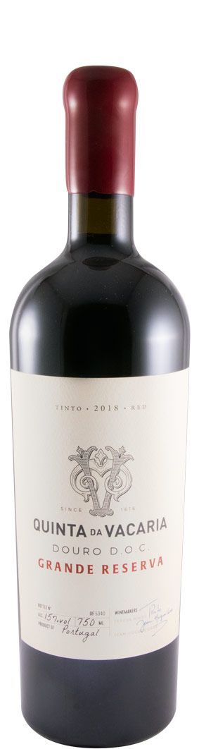 2018 Quinta da Vacaria Grande Reserva red