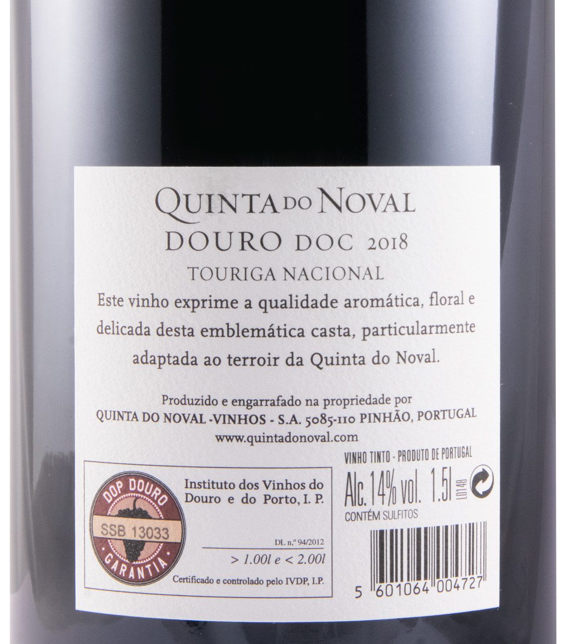 2018 Quinta do Noval Touriga Nacional tinto 1,5L