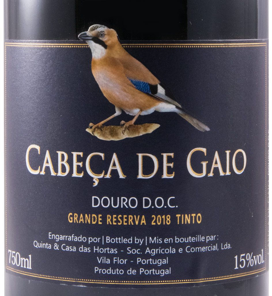 2018 Cabeça de Gaio Grande Reserva red