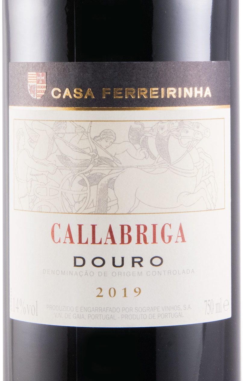 2019 Casa Ferreirinha Callabriga red