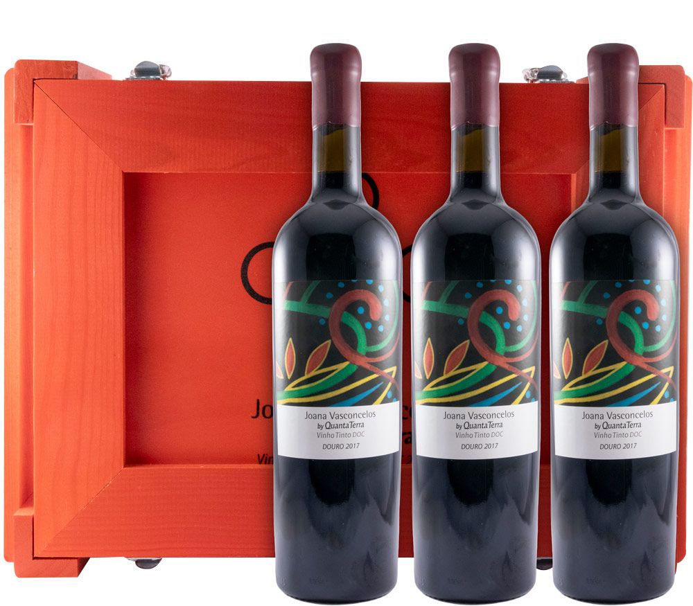 Conjunto Vinhos Joana Vasconcelos by Quanta Terra 3x75cl