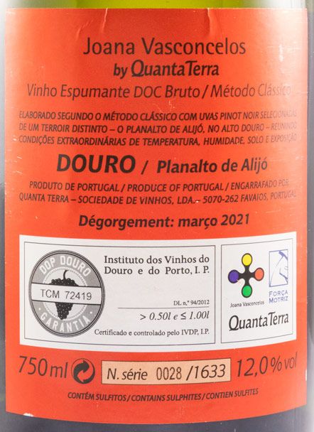 Conjunto Espumantes Joana Vasconcelos by Quanta Terra 3x75cl