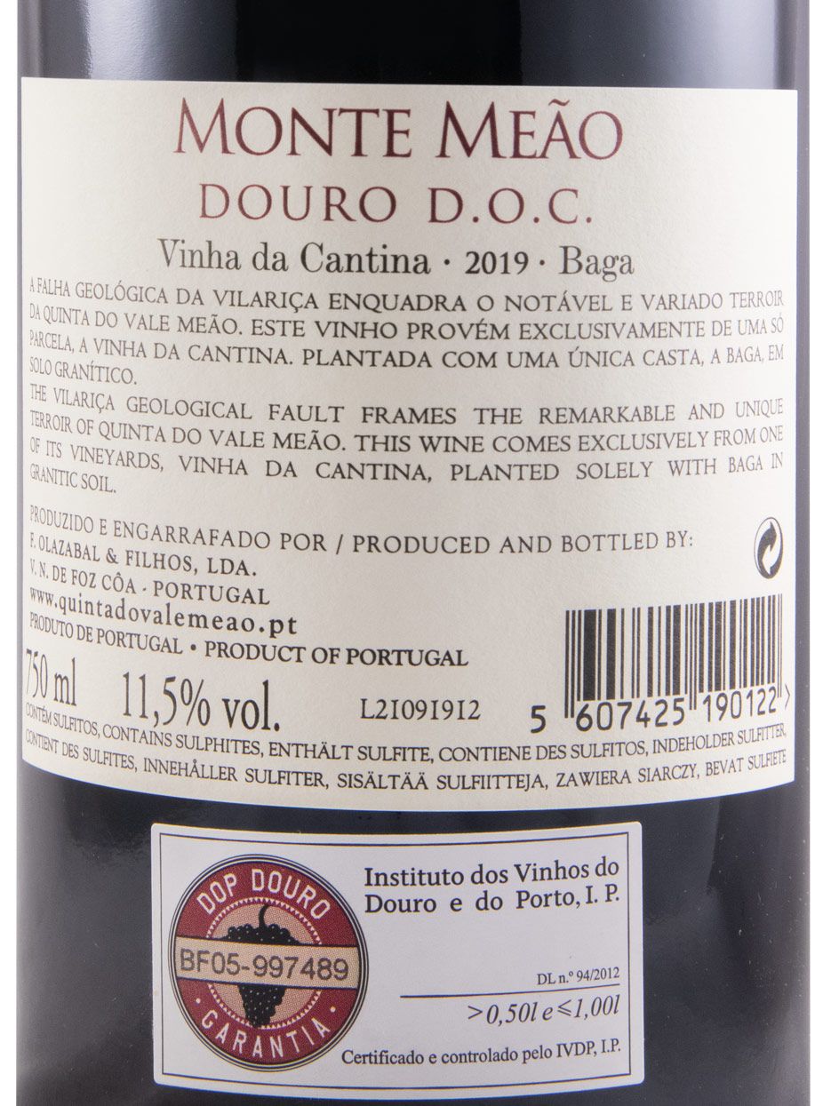 2019 Monte Meão Vinha da Cantina Baga tinto