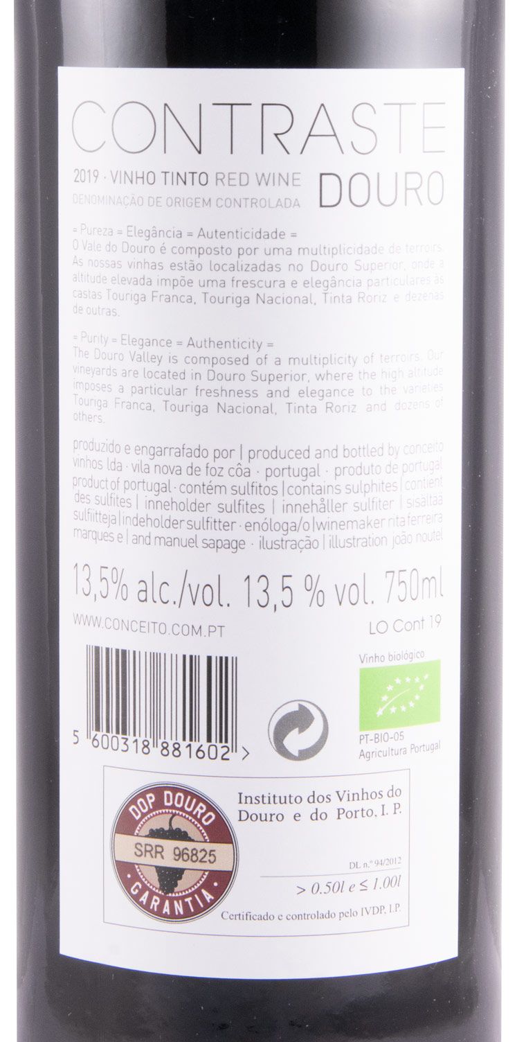 2019 Contraste organic red