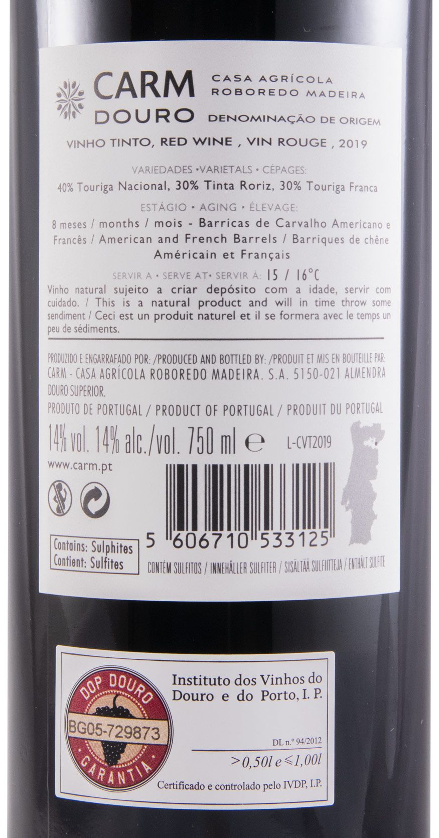 2019 CARM tinto