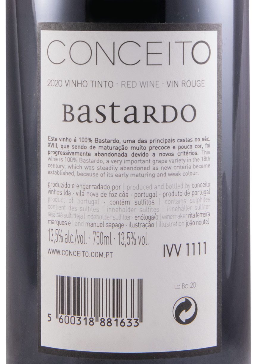 2020 Conceito Bastardo tinto