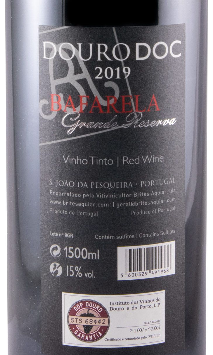 2019 Bafarela Grande Reserva tinto 1,5L