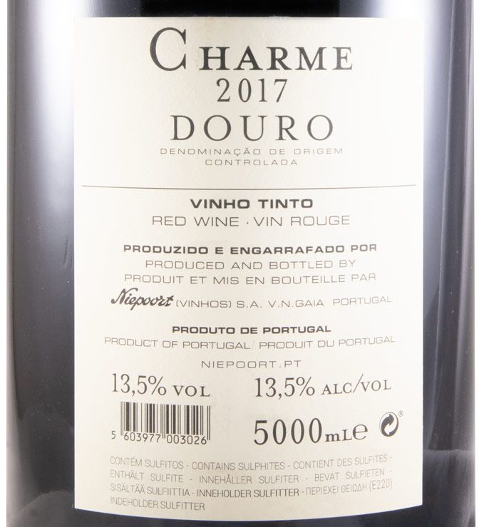 2017 Niepoort Charme red 5L
