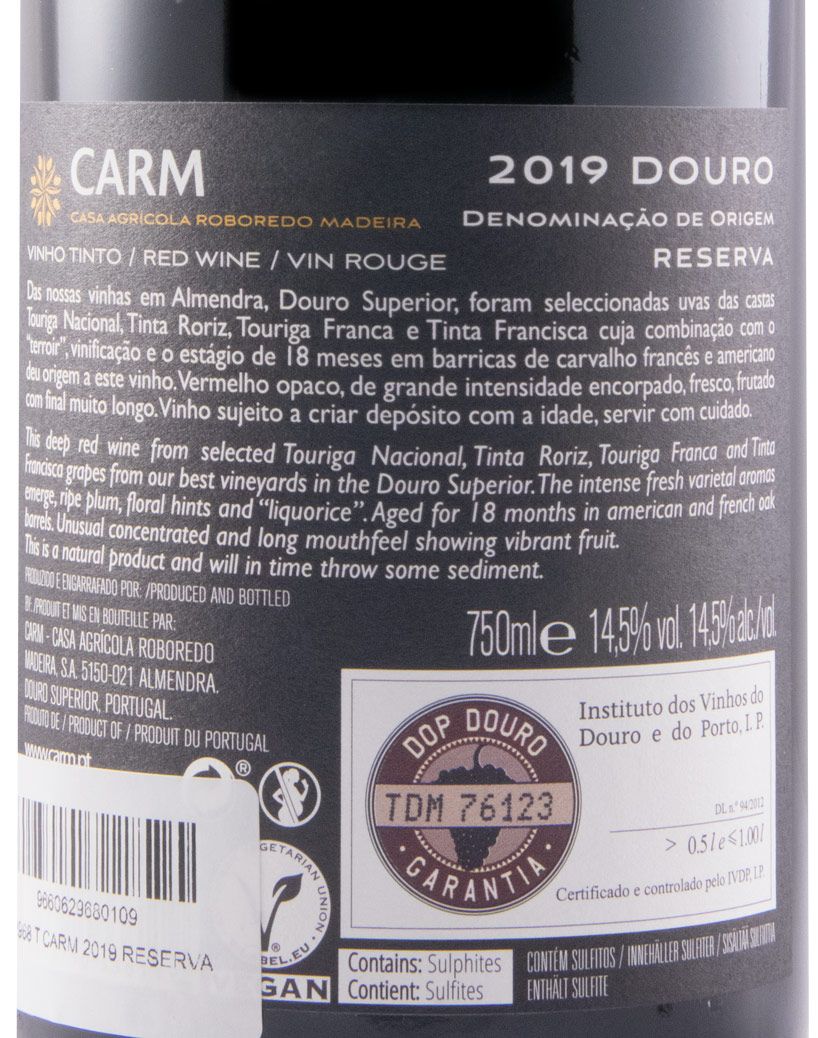 2019 CARM Reserva red