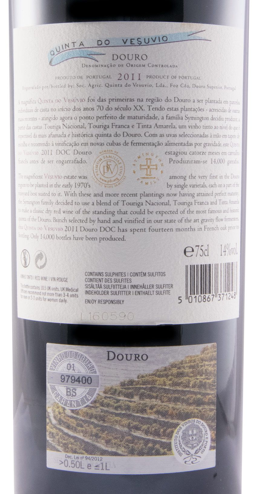 2011 Quinta do Vesuvio red