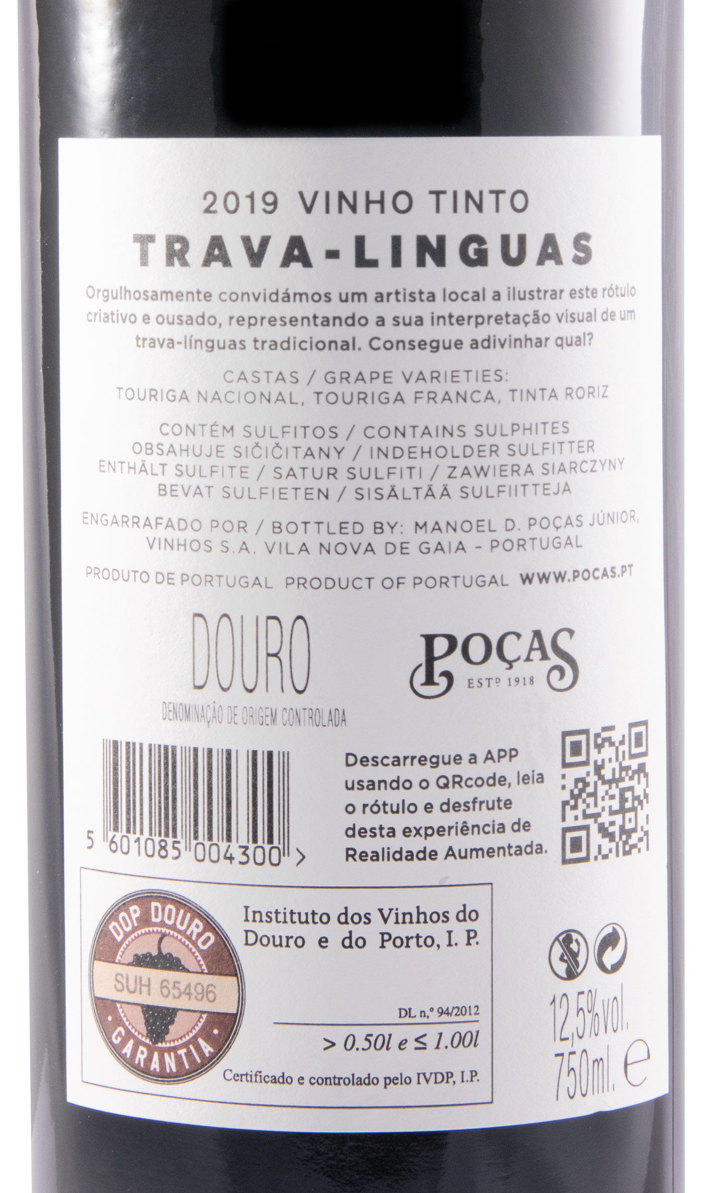 2019 Poças Trava-Línguas red