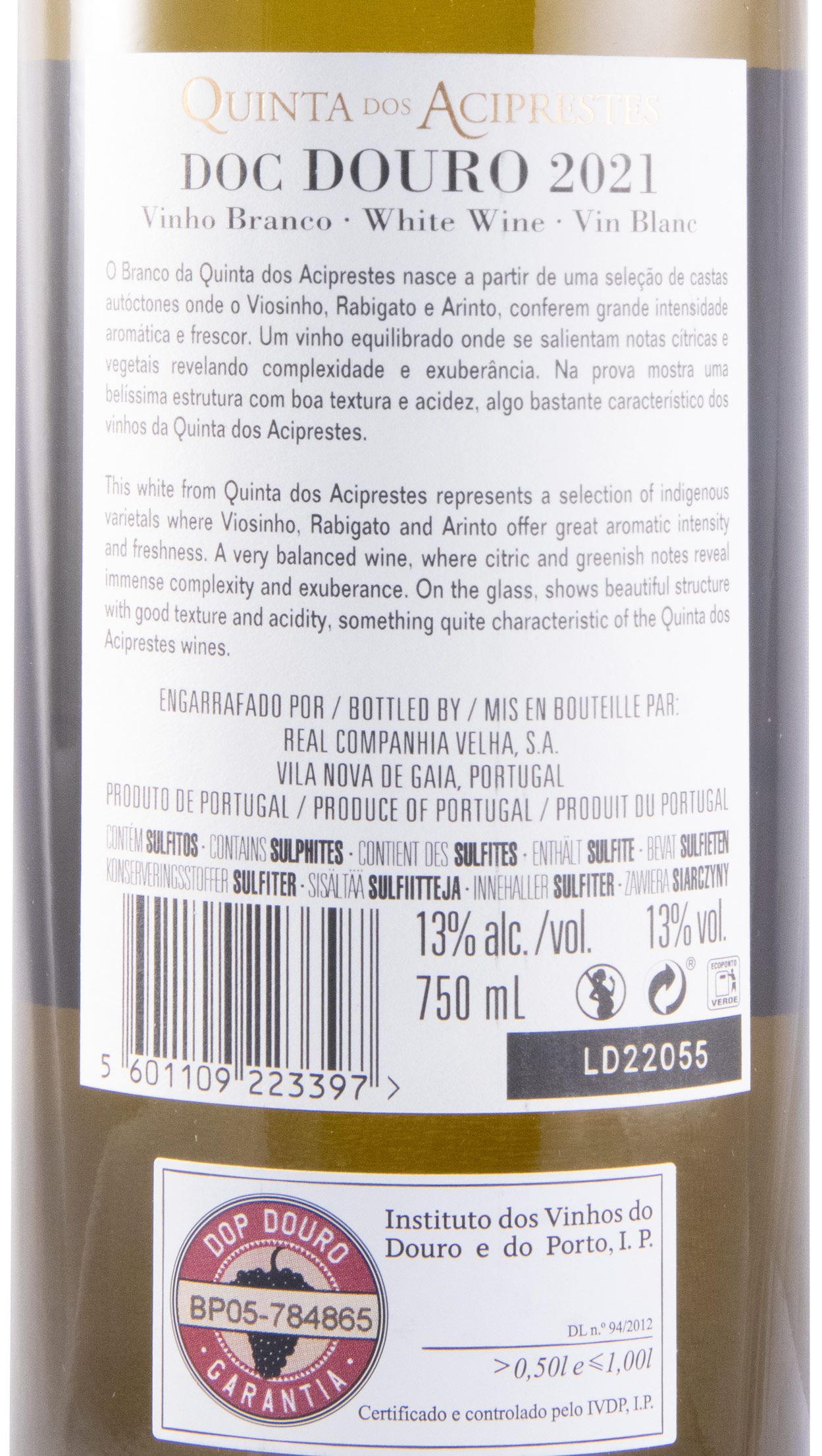 2021 Quinta dos Aciprestes branco