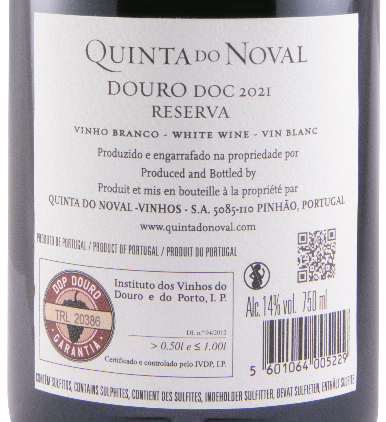2021 Quinta do Noval Reserva white