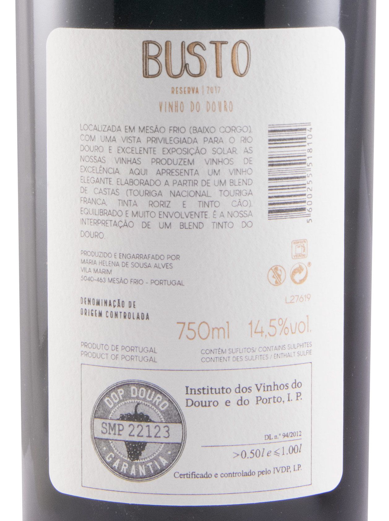 2017 Busto Reserva red