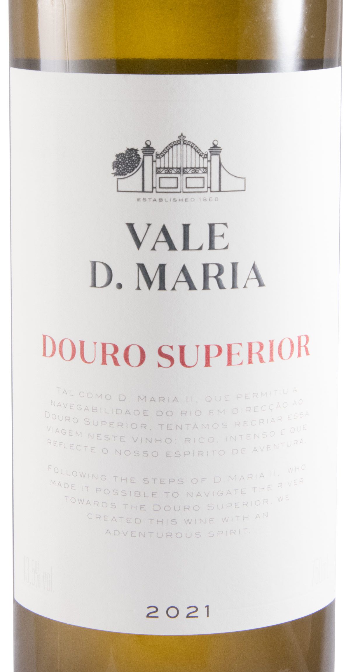 2021 Vale D. Maria Douro Superior white