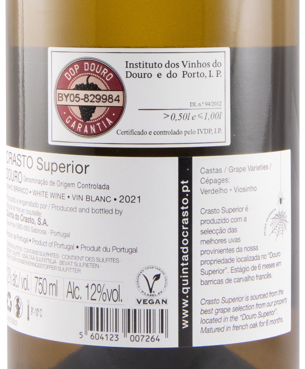 2021 Crasto Superior branco