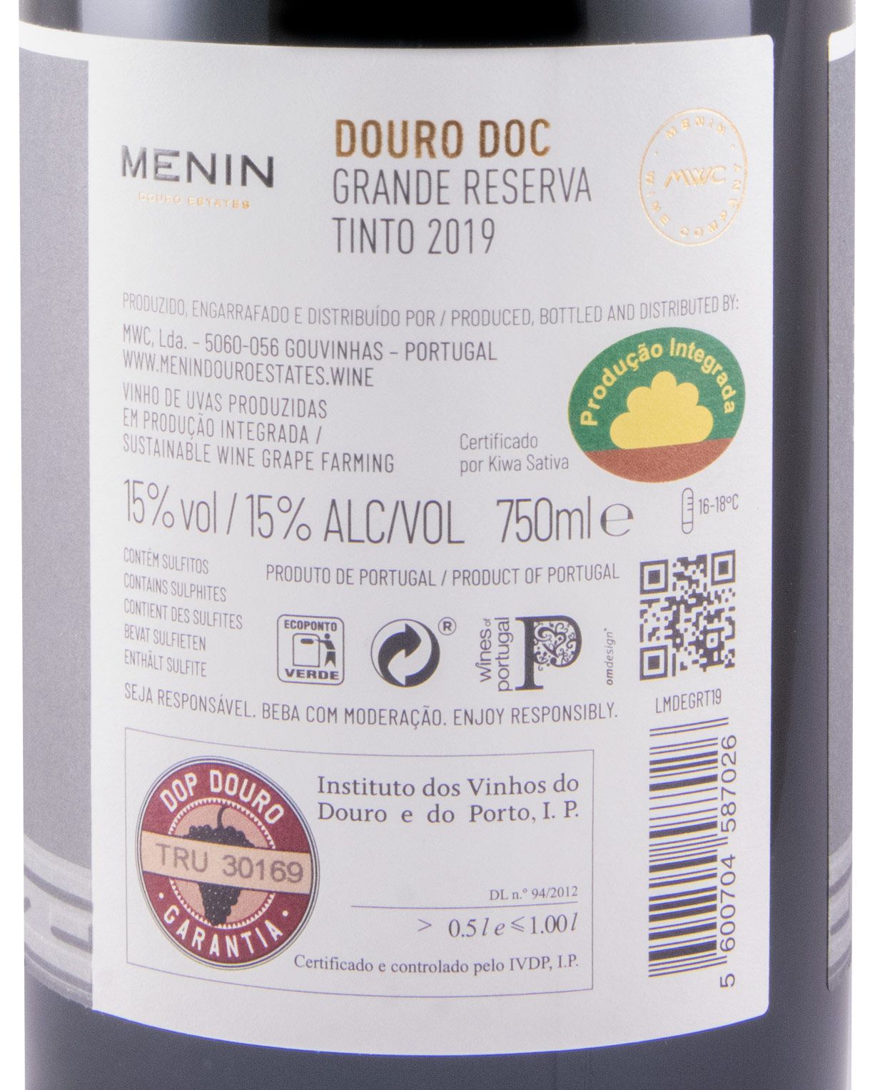 2019 Menin Grande Reserva tinto