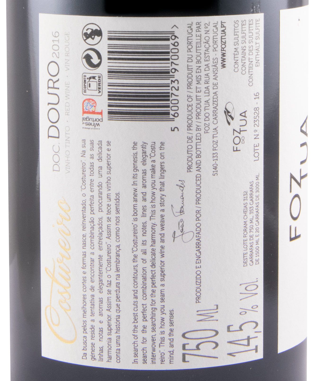 2016 FozTua Costureiro red