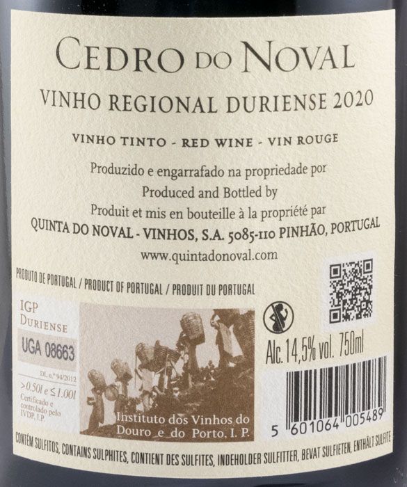 2020 Cedro do Noval tinto