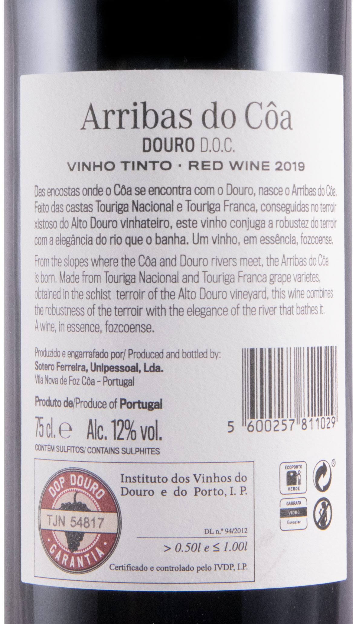 2019 Arribas do Côa tinto