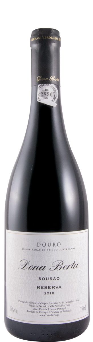 2018 Dona Berta Sousão Reserva tinto