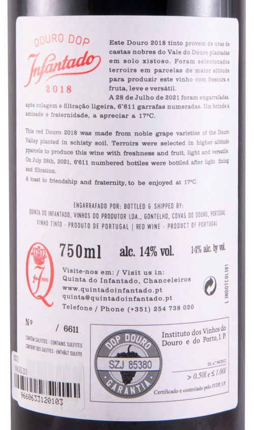 2018 Infantado red