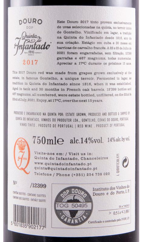 2017 Quinta do Infantado red