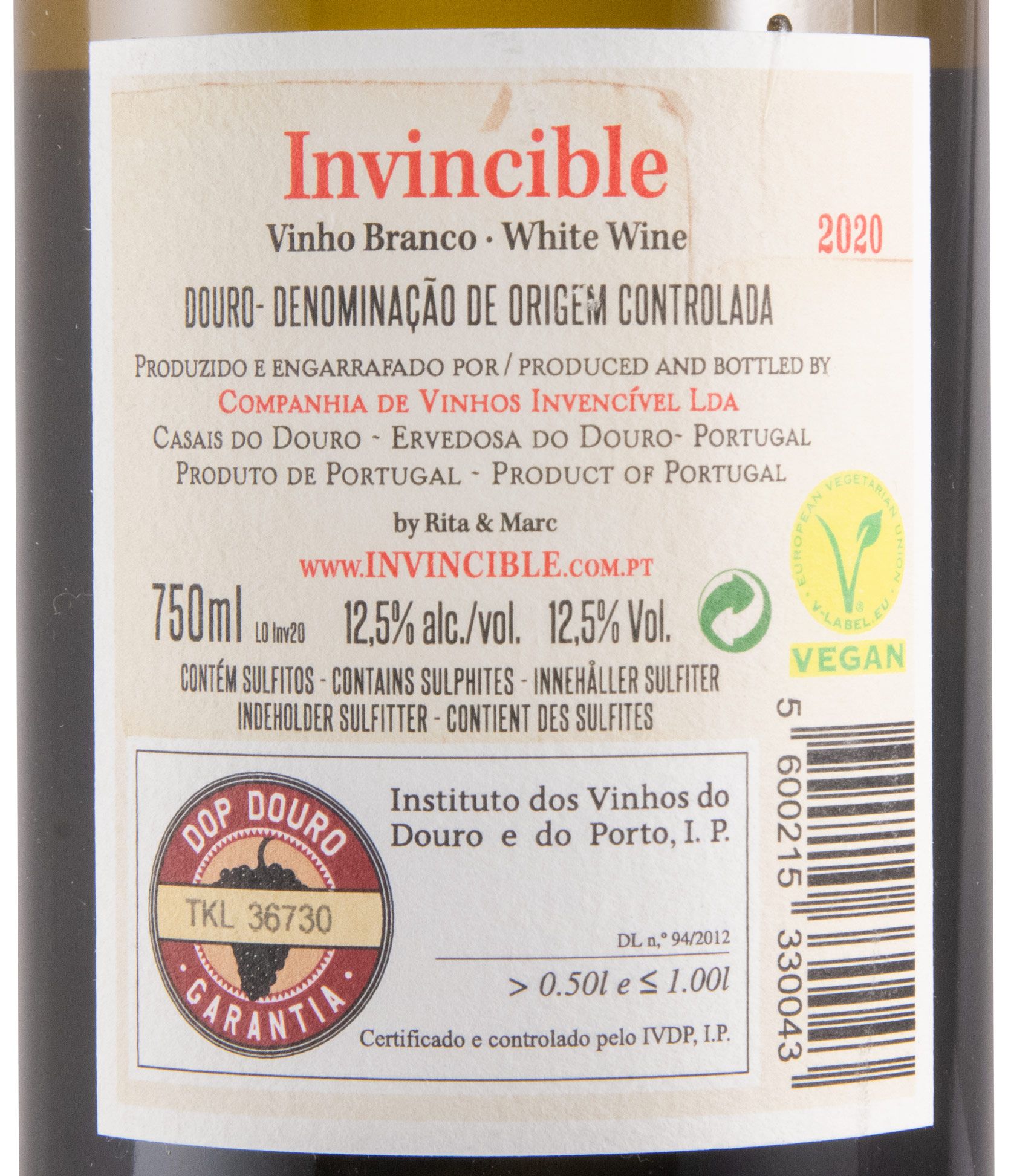 2020 Invincible N.º 2 branco
