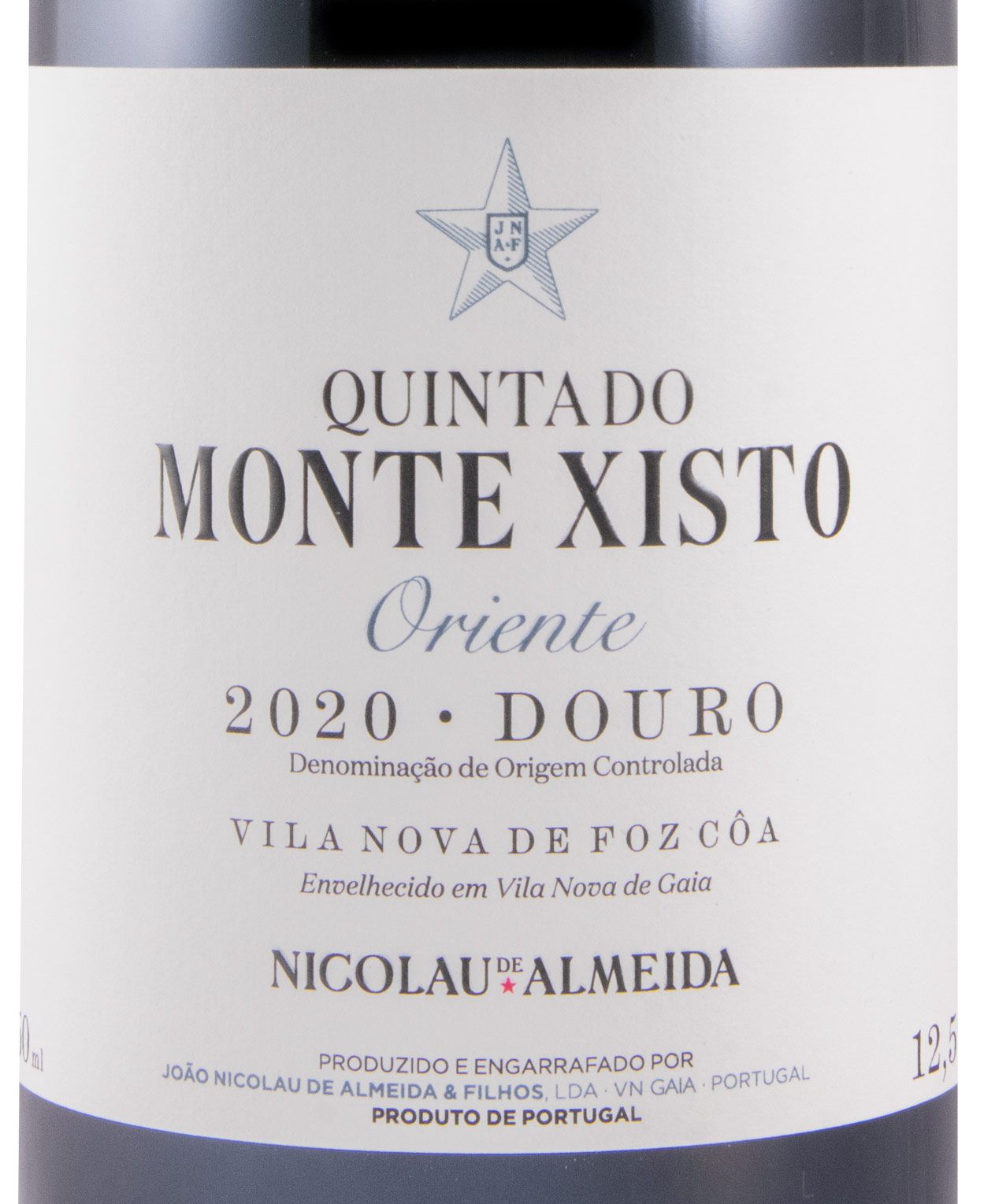 2020 Quinta do Monte Xisto Oriente biológico tinto