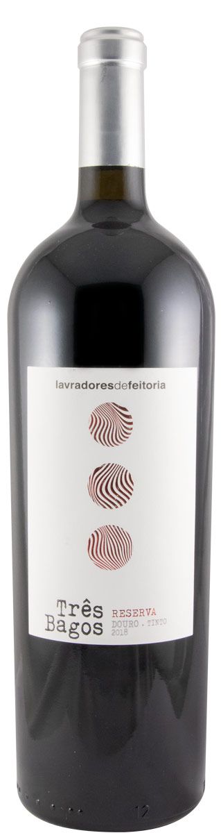 2018 Lavradores de Feitoria Três Bagos Reserva tinto 1,5L