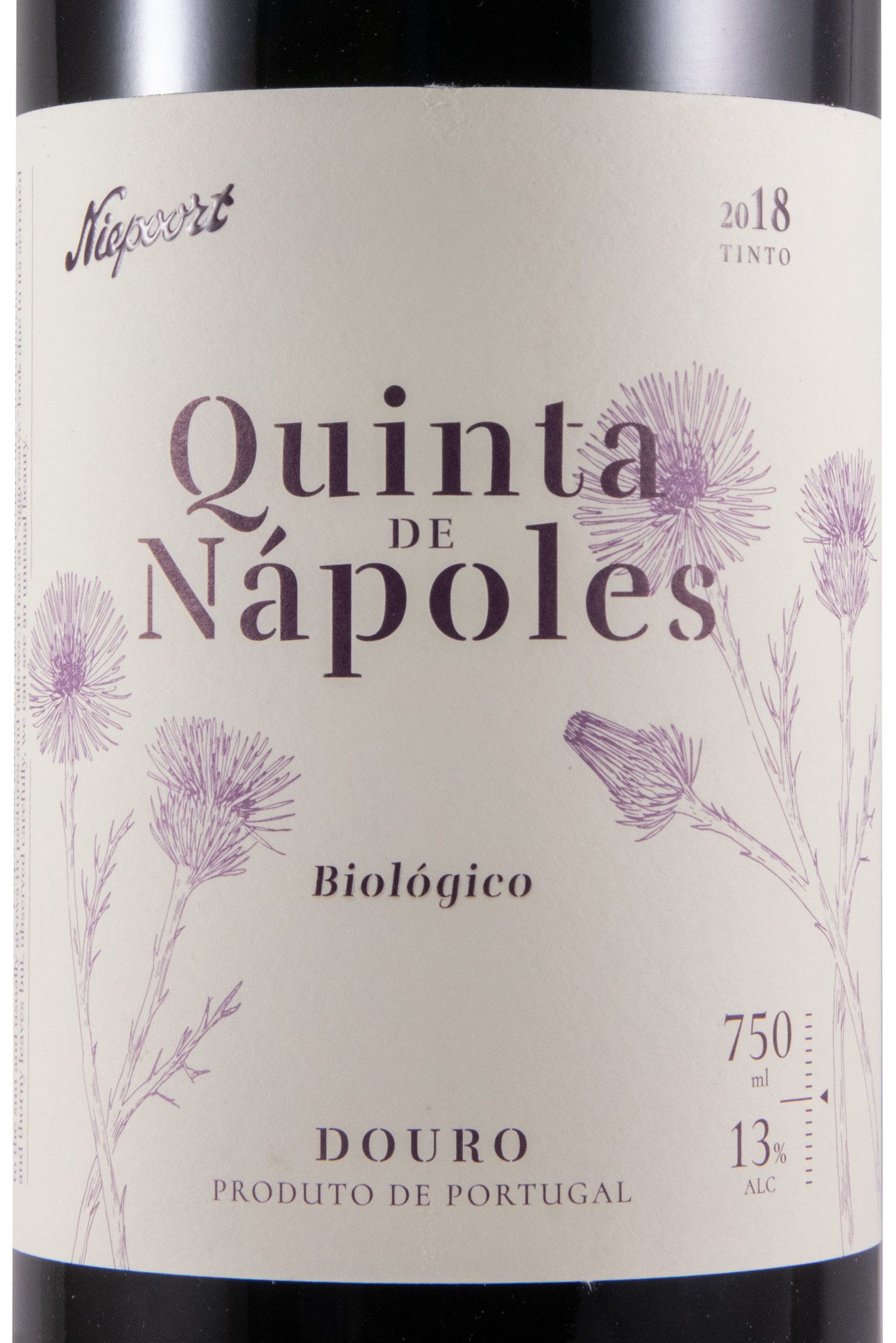 2018 Niepoort Quinta de Nápoles biológico tinto