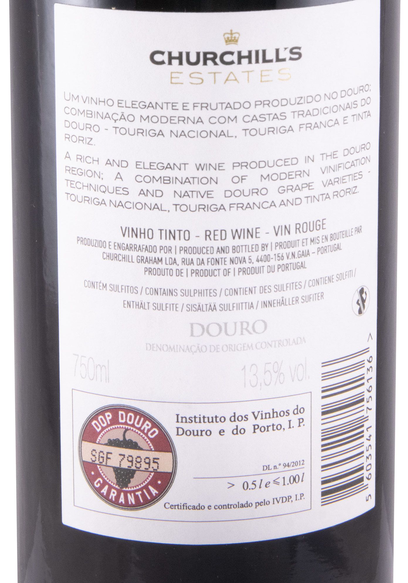 2018 Churchill's red