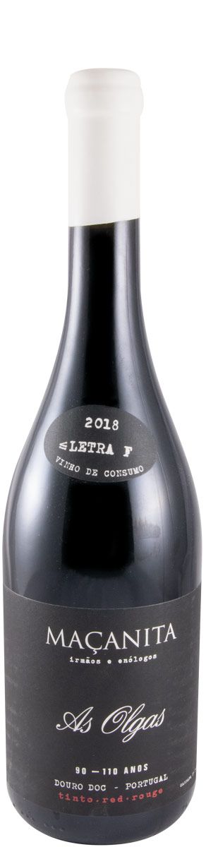 2018 As Olgas Letra F by Maçanita tinto