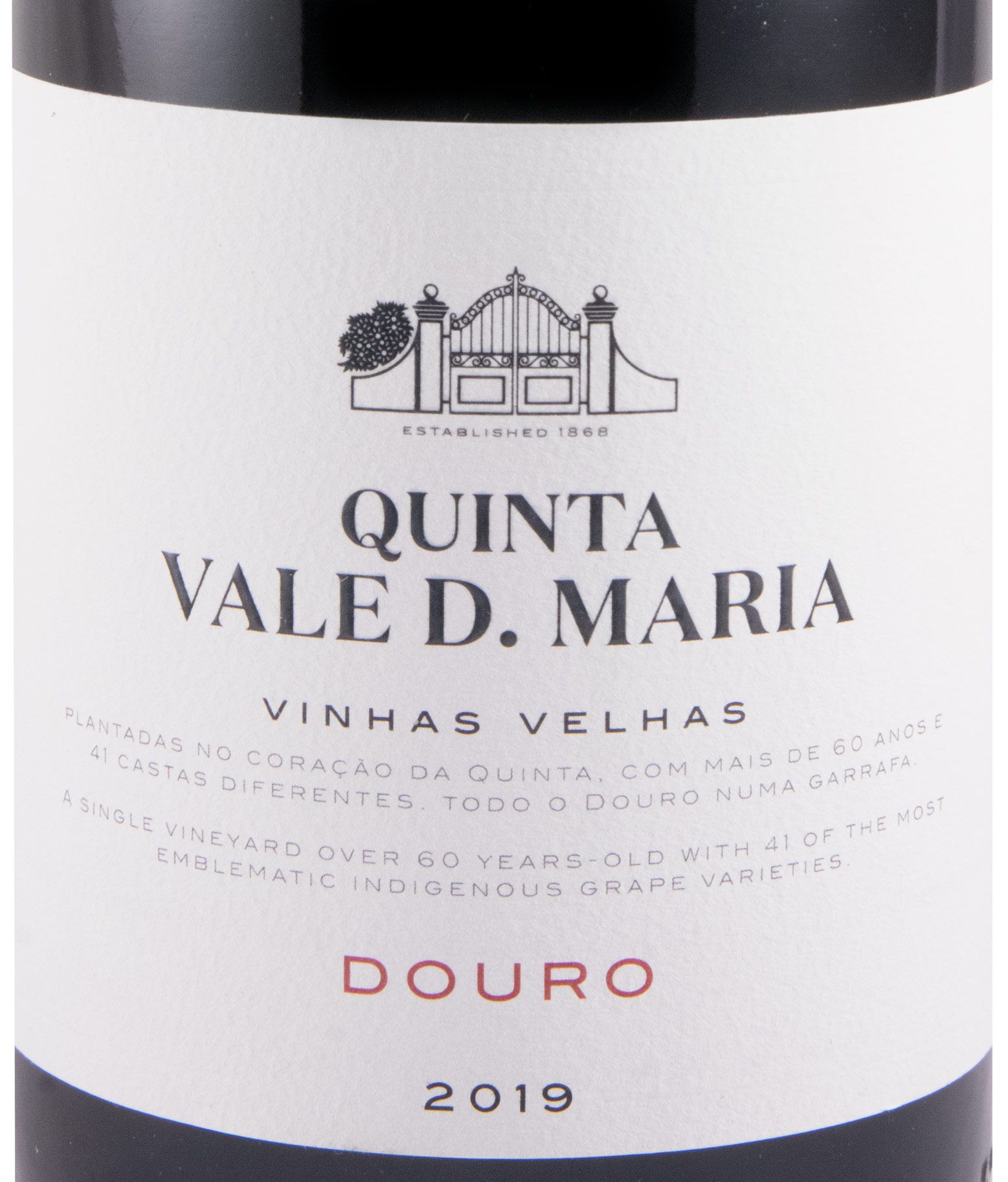 2019 Quinta Vale D. Maria Vinhas Velhas tinto