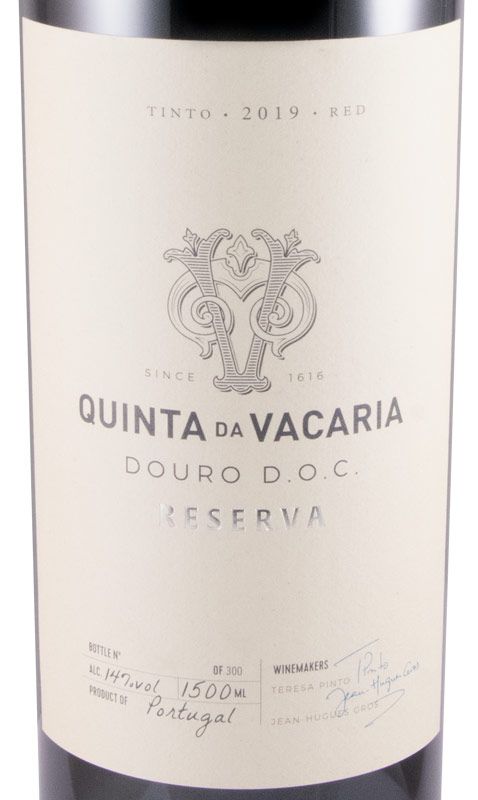 2019 Quinta da Vacaria Reserva tinto 1,5L