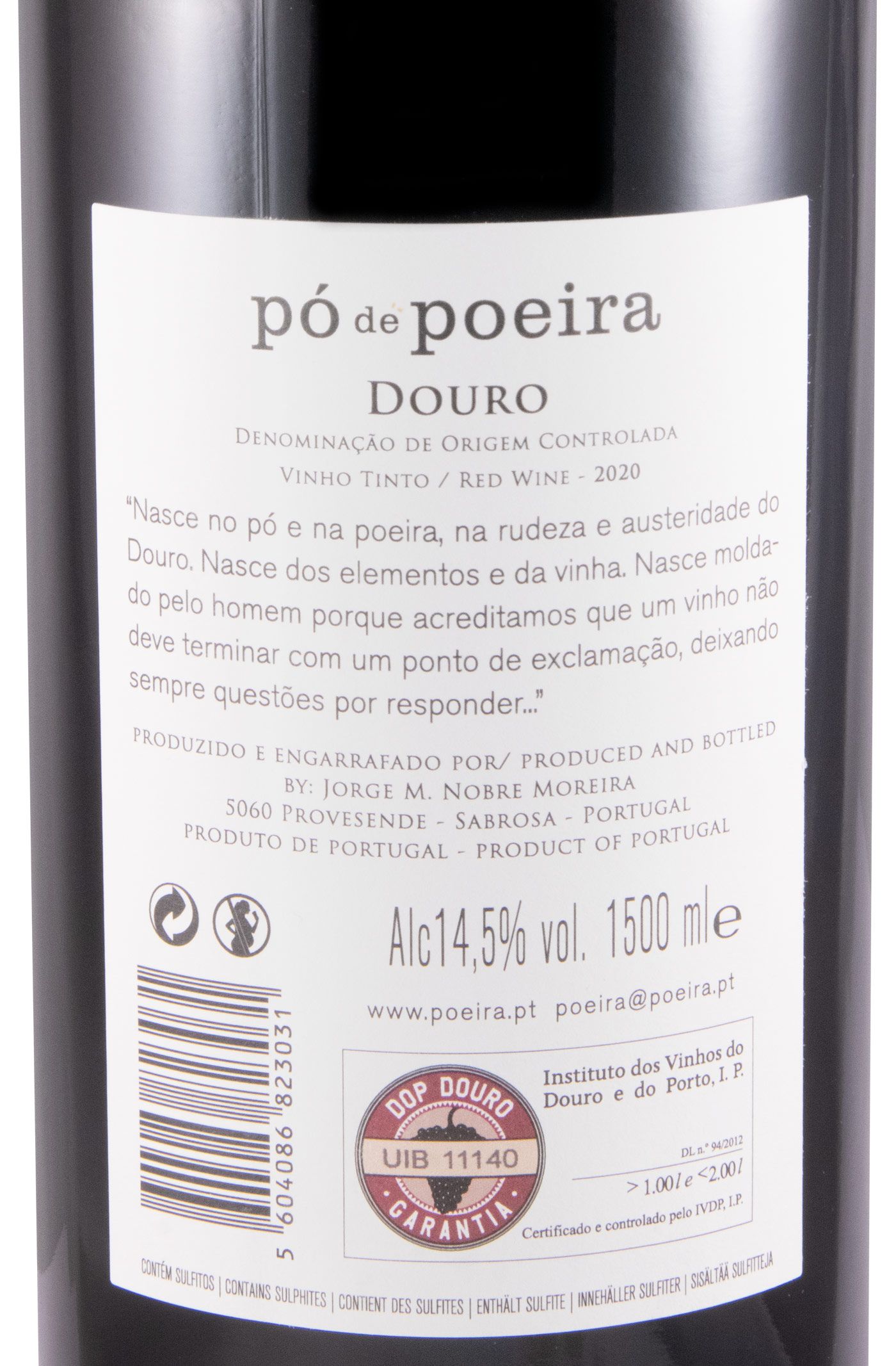 2020 Pó de Poeira tinto 1,5L