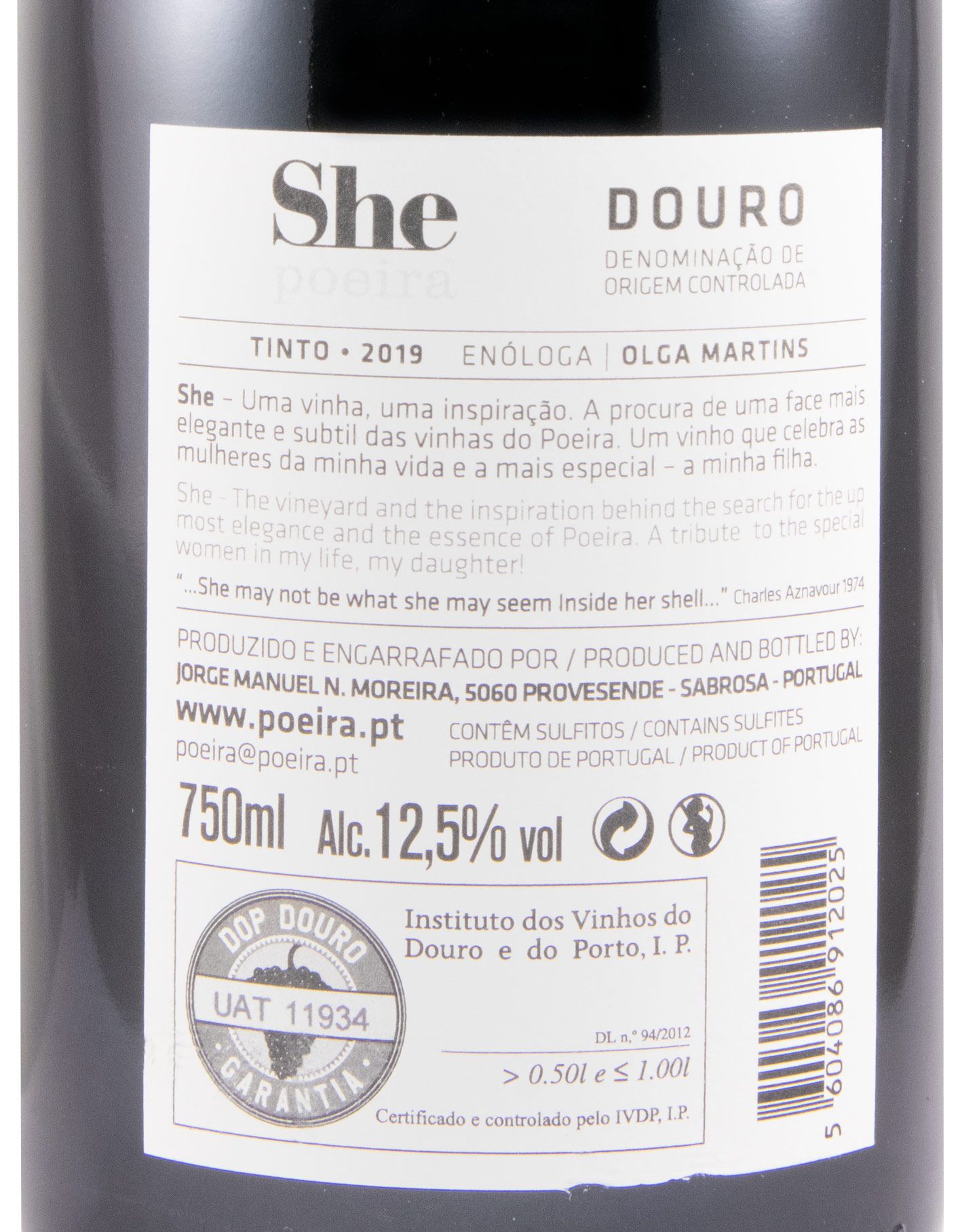 2019 Poeira She tinto