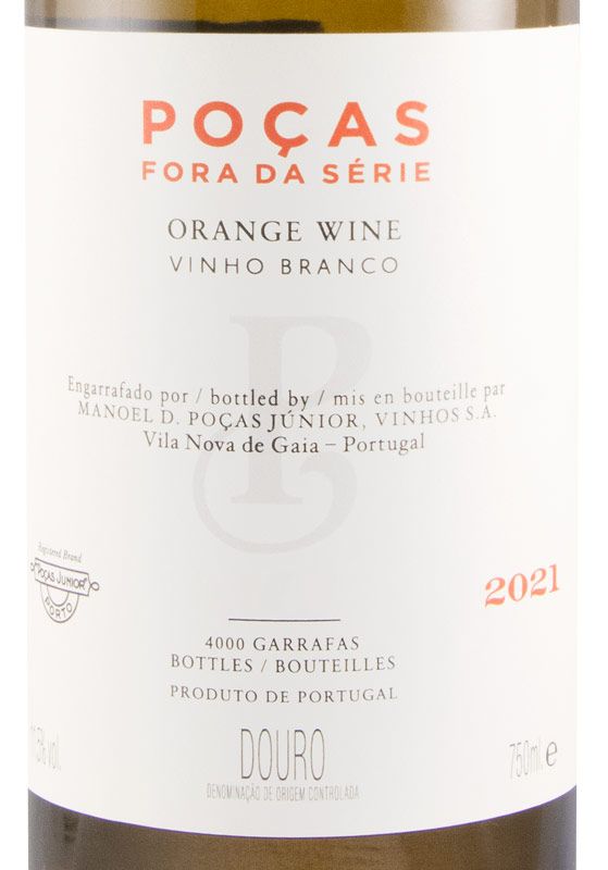 2021 Poças Fora da Série Orange branco