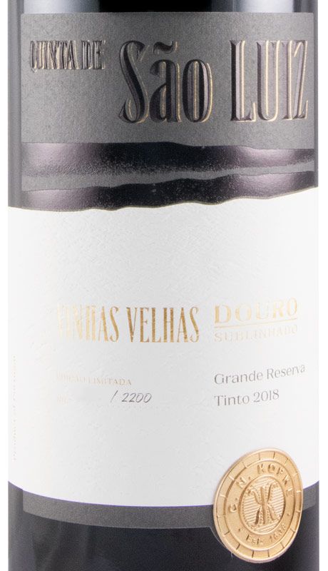 2018 Kopke Quinta de São Luiz Vinhas Velhas Grande Reserva red