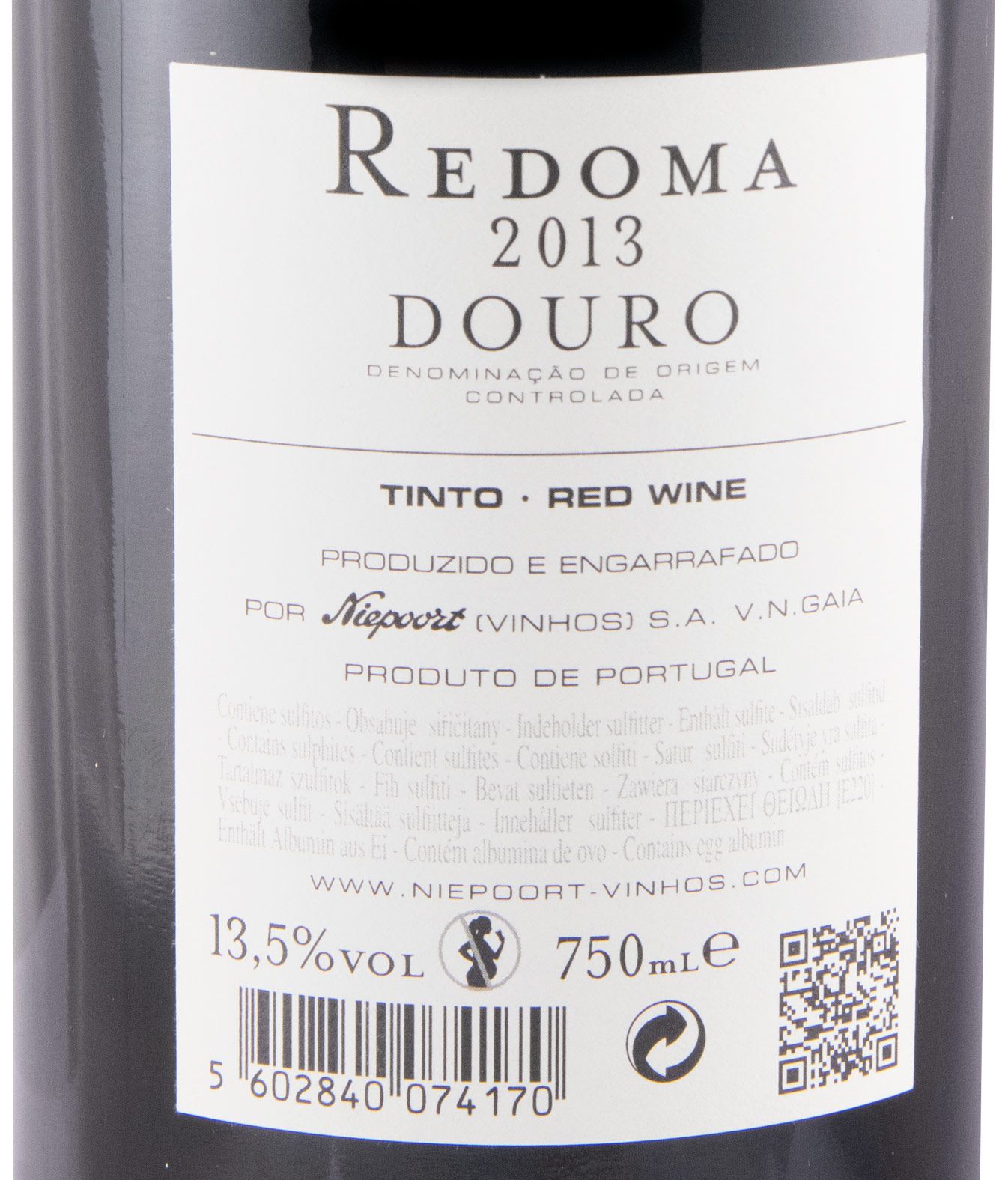2013 Niepoort Redoma red