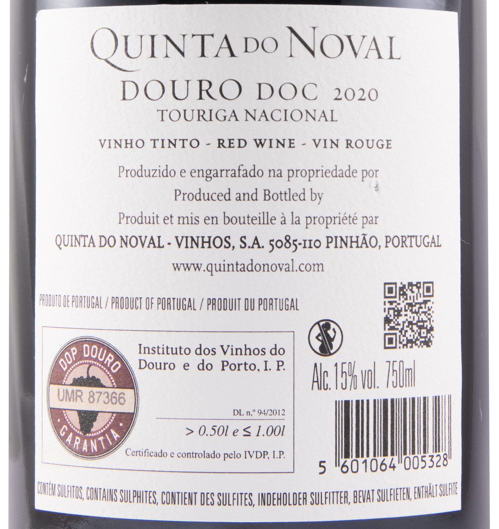 2020 Quinta do Noval Touriga Nacional tinto